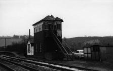 Leek Brook signal box