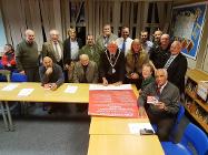 Cheadle zero tolerance to loan sharks charter signing