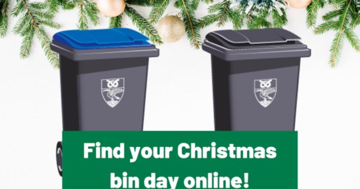 Christmas bin collections check online now Staffordshire Moorlands District Council Christmas bin collections check online now Staffordshire Moorlands District Council