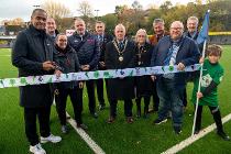 Official opening of the 3G pitch at Leek Town FC