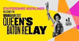 Moorlands welcomes the Queen's Baton Relay graphic